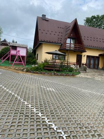 Domek Koniec Swiata Guest House Dzianisz ภายนอก รูปภาพ